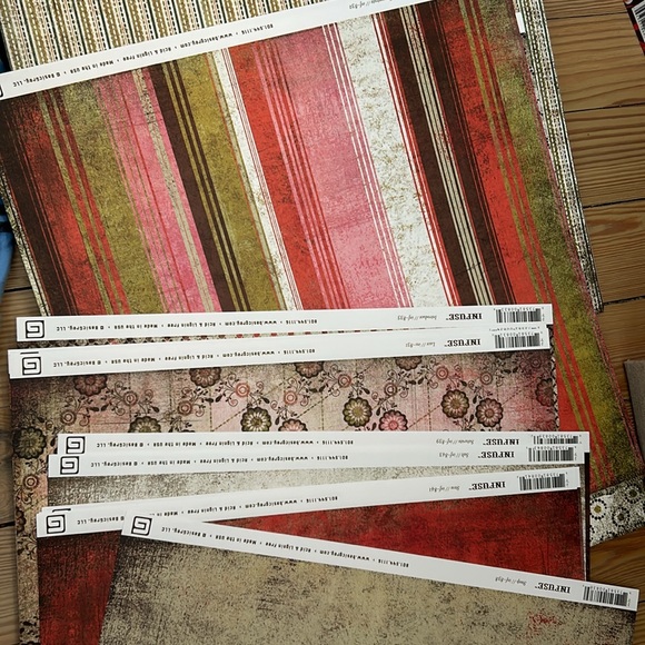 Basic Grey Scrap paper pack. INFUSE - Picture 3 of 5